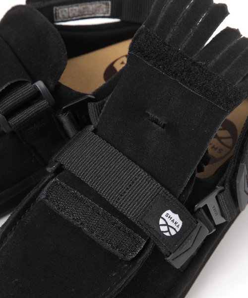 GEORGE'S(ジョージズ)の「【SHAKA】Wマルチタッセルスエード(23cm/24cm)(モカシン/デッキシューズ・レディース・ブラック/ベージュ・23cm/24cm)」の9枚目の写真