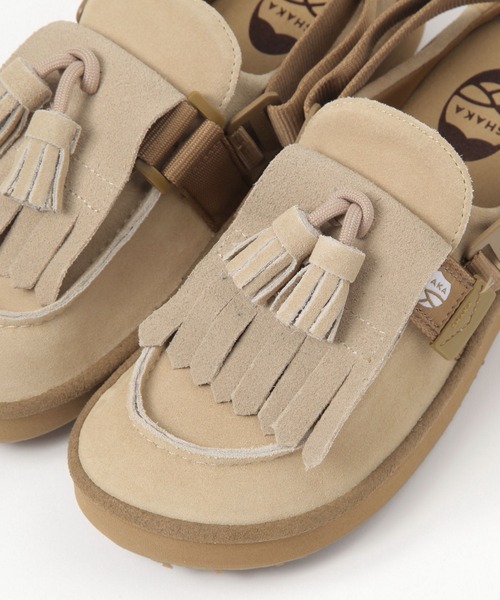 GEORGE'S(ジョージズ)の「【SHAKA】Wマルチタッセルスエード(23cm/24cm)(モカシン/デッキシューズ・レディース・ブラック/ベージュ・23cm/24cm)」の13枚目の写真