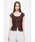 MOUSSY�i�}�E�W�[�j�́uTULLE PINTUCK �u���E�X�i�V���c/�u���E�X�j�v�b�u���E��