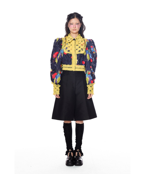 GREEDILOUS(グリディアス)の「Blur Floral Long Sleeve Lace Shirt(シャツ/ブラウス・レディース・その他・MEDIUM/LARGE/SMALL/X-SMALL)」の2枚目の写真