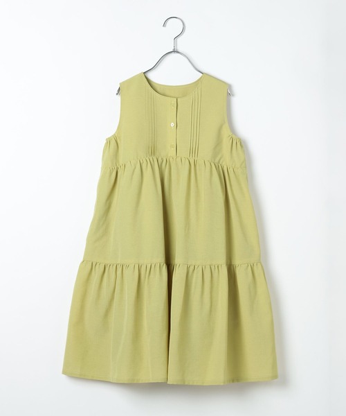 GLOBAL WORK（グローバルワーク）の「Airy Breezeワンピース/647385（ワンピース・キッズ・ターコイズブルー/ブラック/イエロー/レッド・130cm/140cm/150cm/160cm）」の15枚目の写真