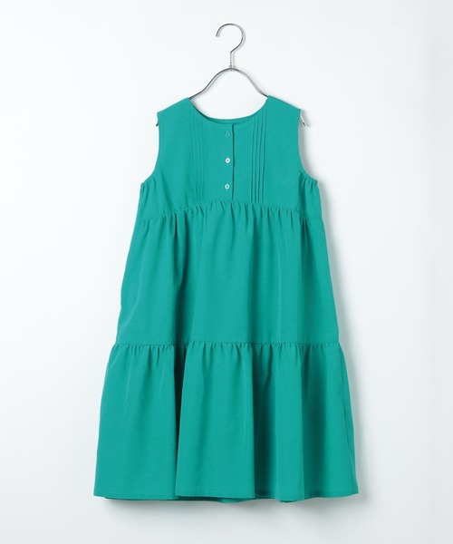 GLOBAL WORK（グローバルワーク）の「Airy Breezeワンピース/647385（ワンピース・キッズ・ターコイズブルー/ブラック/イエロー/レッド・130cm/140cm/150cm/160cm）」の16枚目の写真