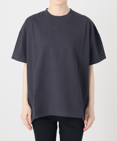 JOURNAL STANDARD(ジャーナルスタンダード)の「《追加2》シャーリングTシャツ(Tシャツ/カットソー・レディース・アイボリー/ネイビー/ブラック系その他・FREE)」の12枚目の写真