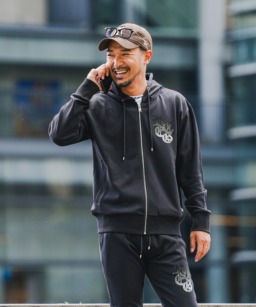 adamsJUGGLER(アダムスジャグラー)の「RTEG G.R.Sジップフーディー(パーカー・メンズ・グレー/ブラック・S/M/L/XL)」の13枚目の写真