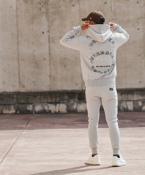 adamsJUGGLER(アダムスジャグラー)の「RTEG G.R.Sジップフーディー(パーカー・メンズ・グレー/ブラック・S/M/L/XL)」の10枚目の写真