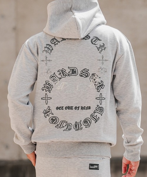 adamsJUGGLER(アダムスジャグラー)の「RTEG G.R.Sジップフーディー(パーカー・メンズ・グレー/ブラック・S/M/L/XL)」の22枚目の写真