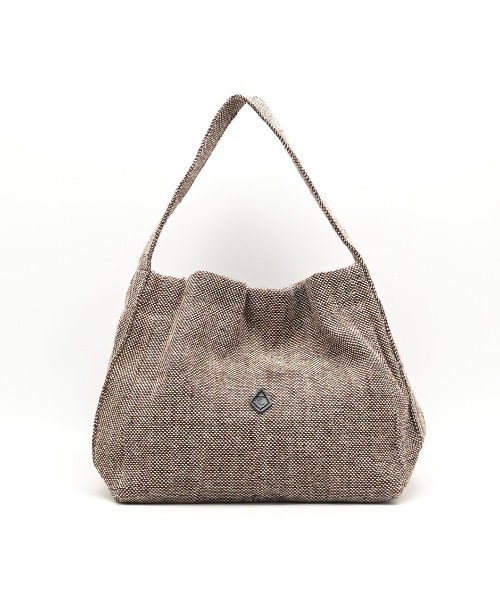 CLEDRAN(クレドラン)の「【軽量】CL3911 HAND&WORK COTTON JUTE ONE HANDLE BAG S(トートバッグ・レディース・ブルー/ピンク/ブラウン/ブラック・FREE)」の3枚目の写真