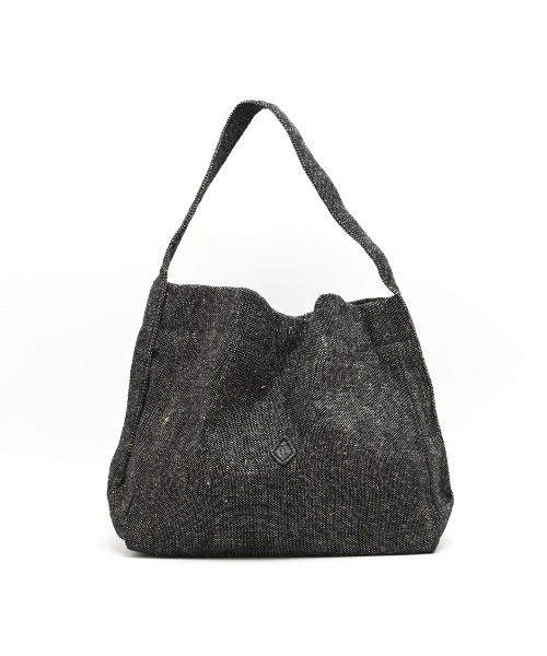 CLEDRAN(クレドラン)の「【軽量】CL3911 HAND&WORK COTTON JUTE ONE HANDLE BAG S(トートバッグ・レディース・ブルー/ピンク/ブラウン/ブラック・FREE)」の2枚目の写真
