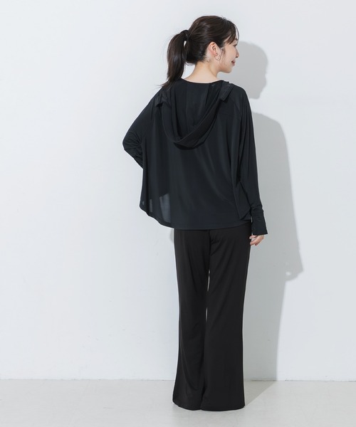 coca(coca)(コカ)の「\再入荷/とろみトラベラーワイドパンツ(その他パンツ・レディース・グレー/ブラック・L/M/S)」の14枚目の写真