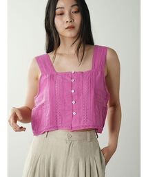 Cotton lace bustier