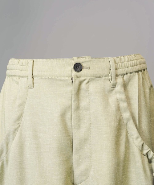 MAISON SPECIAL(メゾンスペシャル)の「《UNISEX》Cavalry Twills Prime-Wide Gathered Tiered Pants/キャバルリーツイルプライムワイドギャザーティアードパンツ【MAISON SPECIAL/メゾンスペシャル】(その他パンツ・メンズ・ベージュ/ブラック/グレイッシュベージュ・0/1/2)」の21枚目の写真