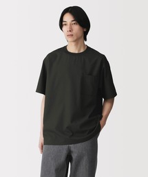 無印良品（ムジルシリョウヒン）の「紳士 風を通す半袖布帛Tシャツ（シャツ/ブラウス）」
