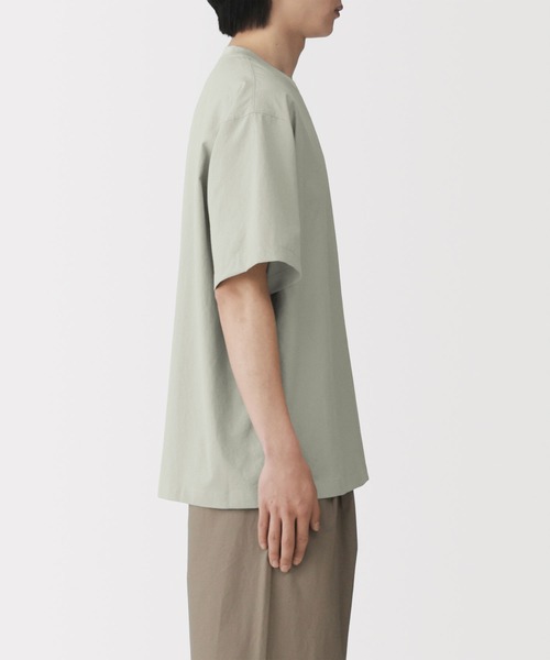 無印良品(ムジルシリョウヒン)の「紳士 風を通す半袖布帛Tシャツ(シャツ/ブラウス・メンズ・ホワイト/ブラック/ダークネイビー・S/M/L/XL)」の11枚目の写真