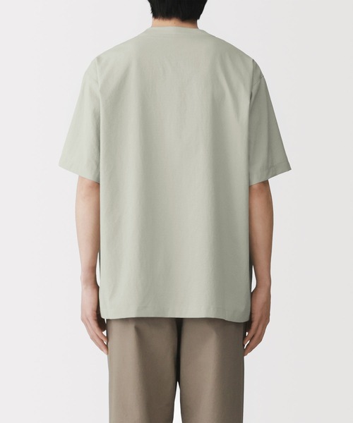 無印良品(ムジルシリョウヒン)の「紳士 風を通す半袖布帛Tシャツ(シャツ/ブラウス・メンズ・ホワイト/ブラック/ダークネイビー・S/M/L/XL)」の12枚目の写真