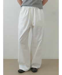 Wheeze banding pants (white check)