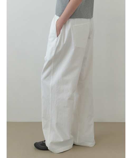 THEMITTEN（ザ・ミトン）の「Wheeze banding pants (white check)（その他パンツ・レディース・その他・FREE）」の3枚目の写真
