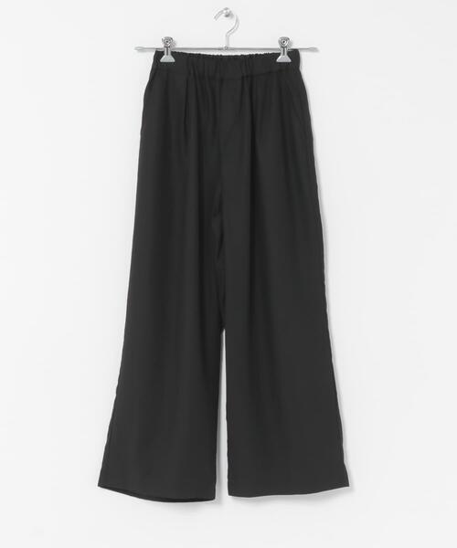 ITEMS URBANRESEARCH(アイテムズ アーバンリサーチ)の「REFINED LINEN イージーパンツ(その他パンツ・レディース・ブラウン/ドット/ブラック/パープル系その他・FREE)」の9枚目の写真