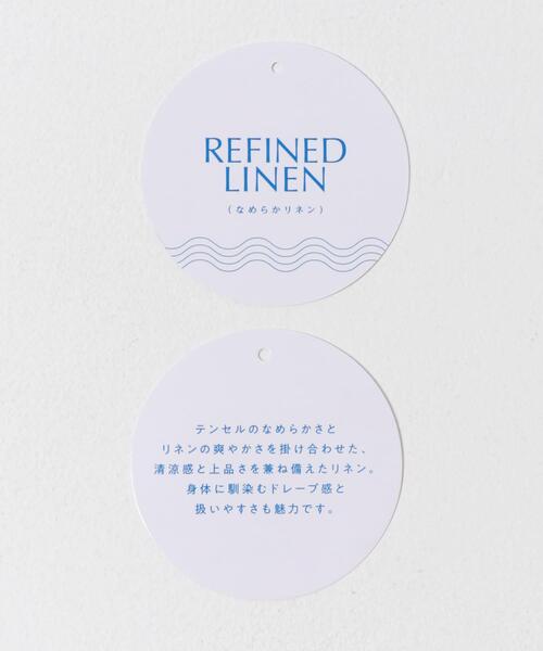 ITEMS URBANRESEARCH(アイテムズ アーバンリサーチ)の「REFINED LINEN イージーパンツ(その他パンツ・レディース・ブラウン/ドット/ブラック/パープル系その他・FREE)」の16枚目の写真