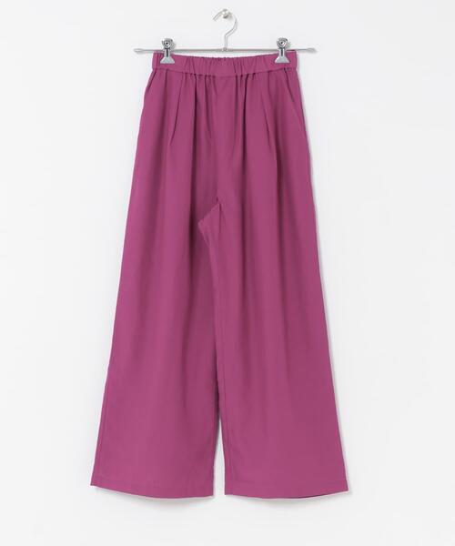 ITEMS URBANRESEARCH(アイテムズ アーバンリサーチ)の「REFINED LINEN イージーパンツ(その他パンツ・レディース・ブラウン/ドット/ブラック/パープル系その他・FREE)」の22枚目の写真