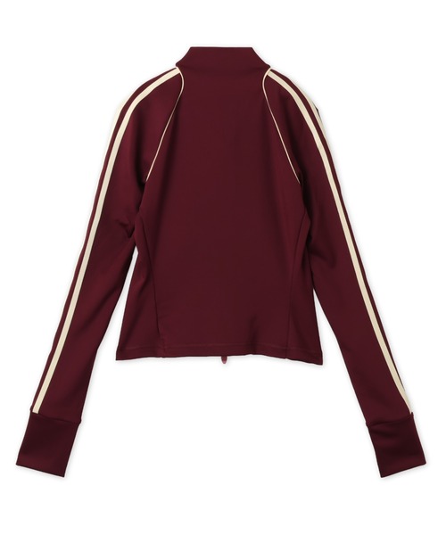 adidas(アディダス)の「adidas OG SPORT SUPERSTAR MIDLAYER SHIRT / アディダス オリジナルス スポーツ SST ミッドレイヤー シャツ(その他トップス・レディース・マルーン・S/M/L)」の10枚目の写真