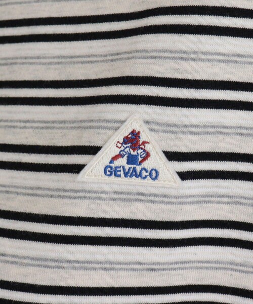 fredy emue（フレディエミュ）の「【GEVACO/ゲバコ】クルーネックフレンチスリーブTシャツ（Tシャツ/カットソー・レディース・グレー系その他/ブラック系その他/ホワイト系その他・38）」の18枚目の写真
