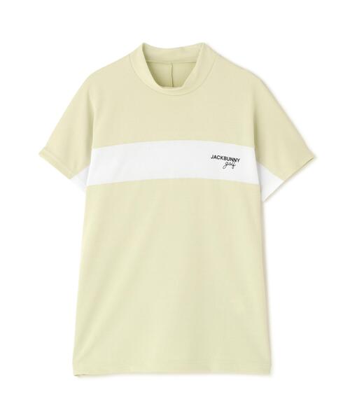 Jack Bunny!!(ジャックバニー)の「【Jack Bunny!!】PEメッシュ半袖モックネックカットソー(Tシャツ/カットソー・レディース・ベージュ/グレー/ホワイト・SMALL/MEDIUM/LARGE)」の21枚目の写真