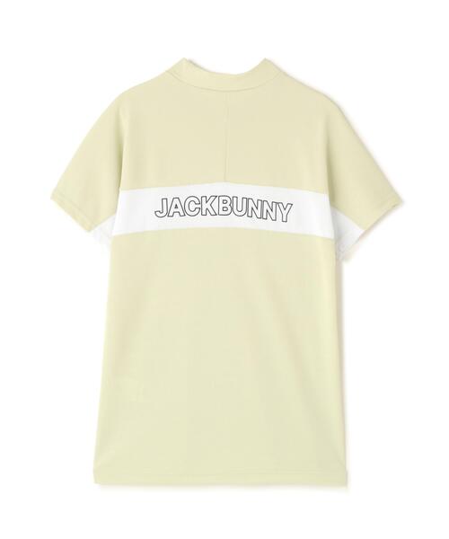 Jack Bunny!!(ジャックバニー)の「【Jack Bunny!!】PEメッシュ半袖モックネックカットソー(Tシャツ/カットソー・レディース・ベージュ/グレー/ホワイト・SMALL/MEDIUM/LARGE)」の22枚目の写真