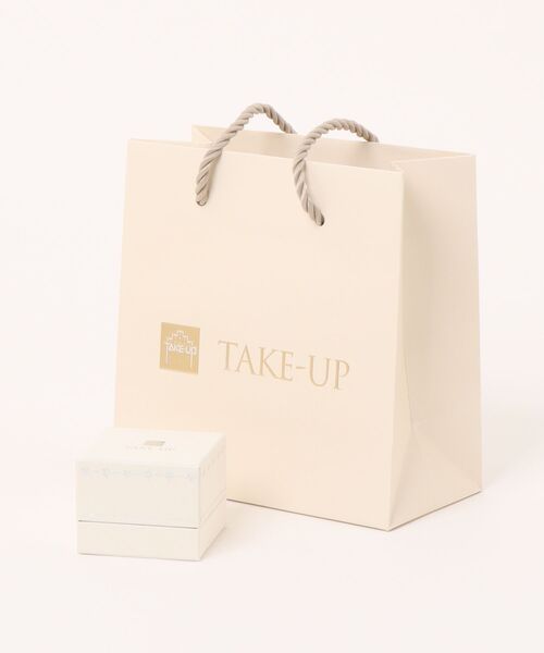 TAKE-UP(テイクアップ)の「【Lively】K10 タテバー ワンポイントピアス( YG)(ピアス(両耳用)・レディース・イエローゴールド・FREE)」の7枚目の写真