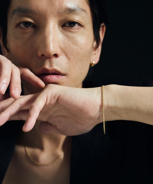 CAMPHOR WOOD(カンファーウッド)の「SILVER 925 TWIST CHAIN BRACELET / シルバー925ツイストチェーンブレスレット(ブレスレット・メンズ・ゴールド/シルバー・フリー)」の5枚目の写真