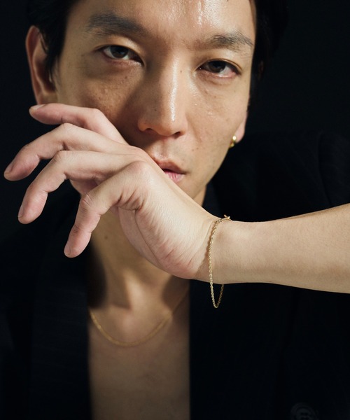 CAMPHOR WOOD(カンファーウッド)の「SILVER 925 TWIST CHAIN BRACELET / シルバー925ツイストチェーンブレスレット(ブレスレット・メンズ・ゴールド/シルバー・フリー)」の6枚目の写真