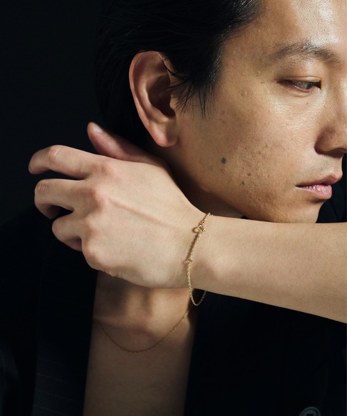 CAMPHOR WOOD(カンファーウッド)の「SILVER 925 TWIST CHAIN BRACELET / シルバー925ツイストチェーンブレスレット(ブレスレット・メンズ・ゴールド/シルバー・フリー)」の7枚目の写真