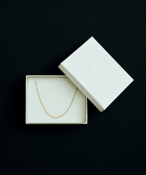CAMPHOR WOOD(カンファーウッド)の「SILVER 925 TWIST CHAIN BRACELET / シルバー925ツイストチェーンブレスレット(ブレスレット・メンズ・ゴールド/シルバー・フリー)」の15枚目の写真