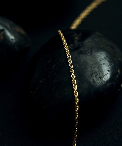 CAMPHOR WOOD(カンファーウッド)の「SILVER 925 TWIST CHAIN BRACELET / シルバー925ツイストチェーンブレスレット(ブレスレット・メンズ・ゴールド/シルバー・フリー)」の20枚目の写真