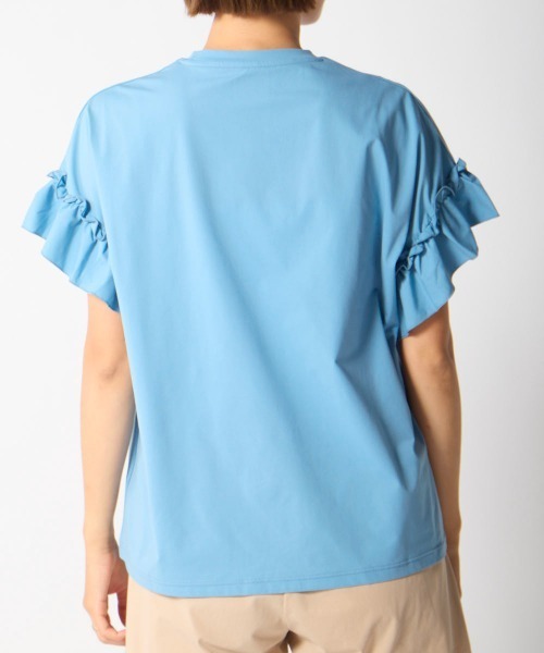 Kappa(カッパ)の「水陸両用フリル半袖Tシャツ(Tシャツ/カットソー・レディース・ブルー/ブラック/オフホワイト・LARGE/X-LARGE/MEDIUM)」の17枚目の写真