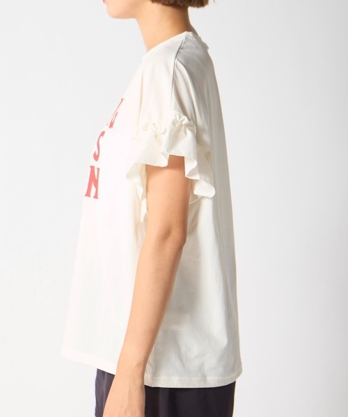Kappa(カッパ)の「水陸両用フリル半袖Tシャツ(Tシャツ/カットソー・レディース・ブルー/ブラック/オフホワイト・LARGE/X-LARGE/MEDIUM)」の11枚目の写真