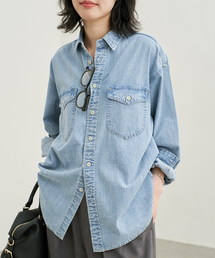 SLOBE IENA | 《シリーズあり/》LEDENIM NOUVEAU BDU デニムシャツ(シャツ/ブラウス)