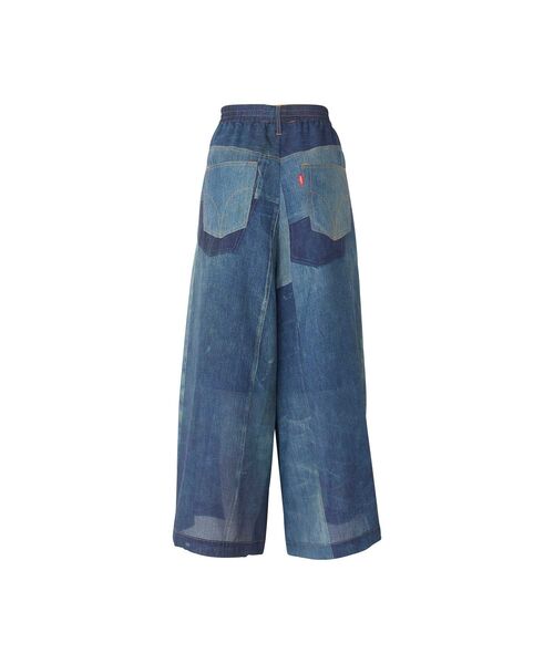 HYSTERIC GLAMOUR(ヒステリックグラマー)の「デニム転写イージーパンツ(その他パンツ・レディース・ブルー系その他・FREE)」の4枚目の写真