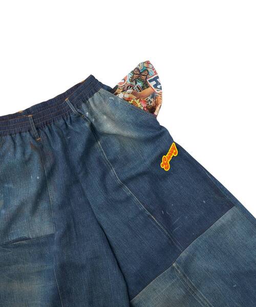 HYSTERIC GLAMOUR(ヒステリックグラマー)の「デニム転写イージーパンツ(その他パンツ・レディース・ブルー系その他・FREE)」の5枚目の写真