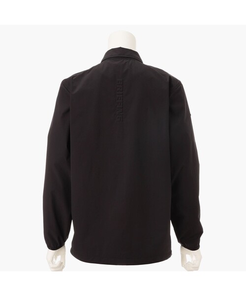 BRIEFING（ブリーフィング）の「【BRIEFING GOLF／ブリーフィングゴルフ】MS WR WIND COACH JACKET（ブルゾン・メンズ・ブラック/ベージュ・M/L）」の3枚目の写真