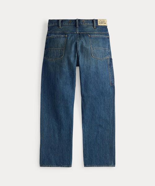 RRL(ダブル アール エル)の「ヴィンテージ 5ポケット ジャカード デニム ジーンズ(デニムパンツ・メンズ・ブルー・28/30/32/32/33/32/34/32/30/30/31/30/32/30/29/30/31/32/36/32/38/32)」の7枚目の写真