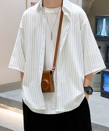 Pinstripe Oversized Shirt ピンストライプオーバーサイズシャツ