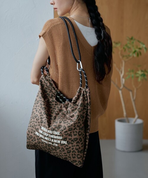 coen(コーエン)の「ロゴ刺繍 2wayパラコードトートバッグ(トートバッグ・レディース・コバルトブルー/その他7/シルバー/オリーブ/ブラック/その他4・FREE)」の13枚目の写真