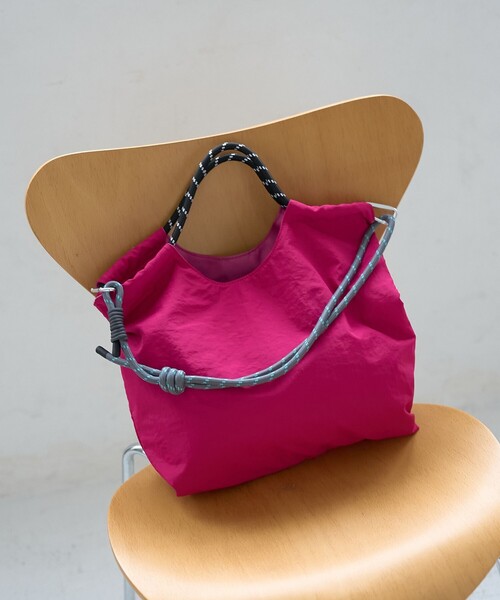 coen(コーエン)の「ロゴ刺繍 2wayパラコードトートバッグ(トートバッグ・レディース・コバルトブルー/その他7/シルバー/オリーブ/ブラック/その他4・FREE)」の21枚目の写真