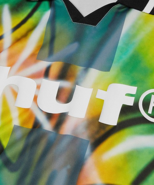HUF(ハフ)の「KENNY SCHARF MULTITUD SOCCER JERSEY(Tシャツ/カットソー・メンズ・マルチ・M/S/L)」の14枚目の写真
