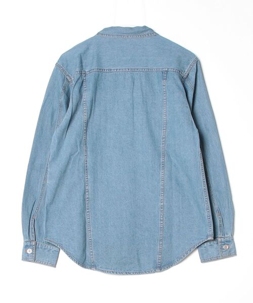 ROSE BUD(ローズバッド)の「CREOLME/DENIM L/S SHIRT(シャツ/ブラウス・レディース・ライトインディゴブルー/ブラック・ONE SIZE)」の21枚目の写真