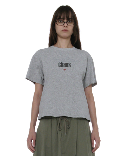 PARTIMENTO WOMEN(パルティメントウィメン)の「ポジティブカオスプリンテッドT_メランジ(Tシャツ/カットソー・レディース・その他・OS)」の1枚目の写真