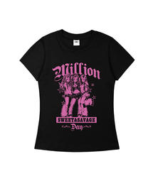 ギャルガールズ スリムフィット半袖Tシャツ