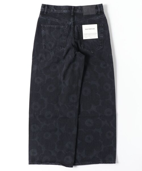 marimekko(マリメッコ)の「【Maridenim】 Loose Unikko / jeans S(デニムパンツ・レディース・ブラック・27inch/26inch/25inch/30inch/29inch/28inch)」の5枚目の写真
