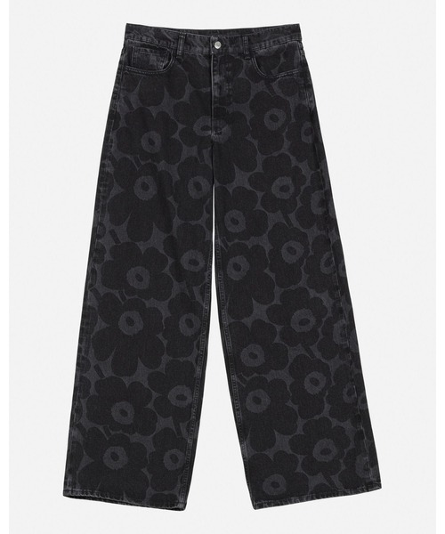 marimekko(マリメッコ)の「【Maridenim】 Loose Unikko / jeans S(デニムパンツ・レディース・ブラック・27inch/26inch/25inch/30inch/29inch/28inch)」の6枚目の写真