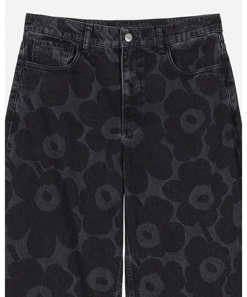 marimekko(マリメッコ)の「【Maridenim】 Loose Unikko / jeans S(デニムパンツ・レディース・ブラック・27inch/26inch/25inch/30inch/29inch/28inch)」の8枚目の写真